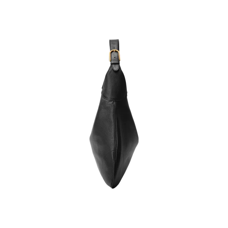 GUCCI Aphrodite Leather Handbag, Shoulder Bag Tubas Women's Black-4