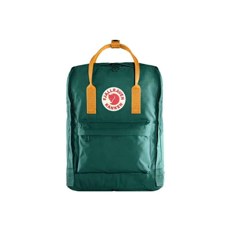 Fjallraven Vinylon Backpack Handbag Medium Size Unisex Arctic Green Multicolor-0