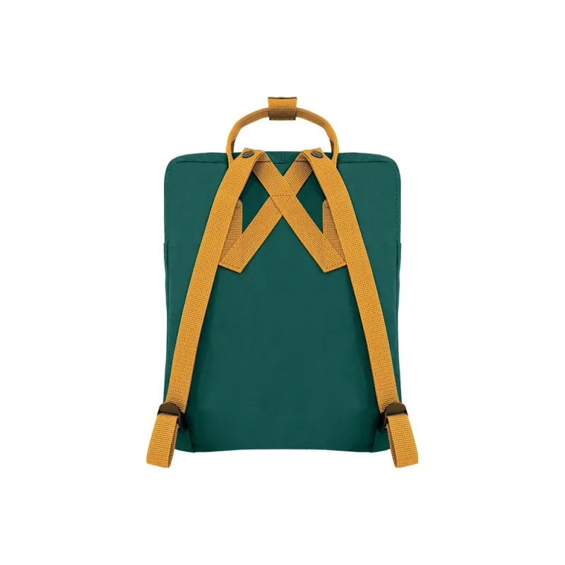 Fjallraven Vinylon Backpack Handbag Medium Size Unisex Arctic Green Multicolor-3