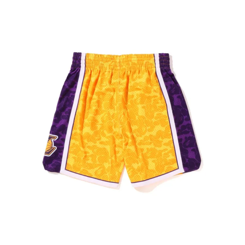 A BATHING APE Bape X Mitchell & Ness Basketball Shorts Fan Edition Men's-1