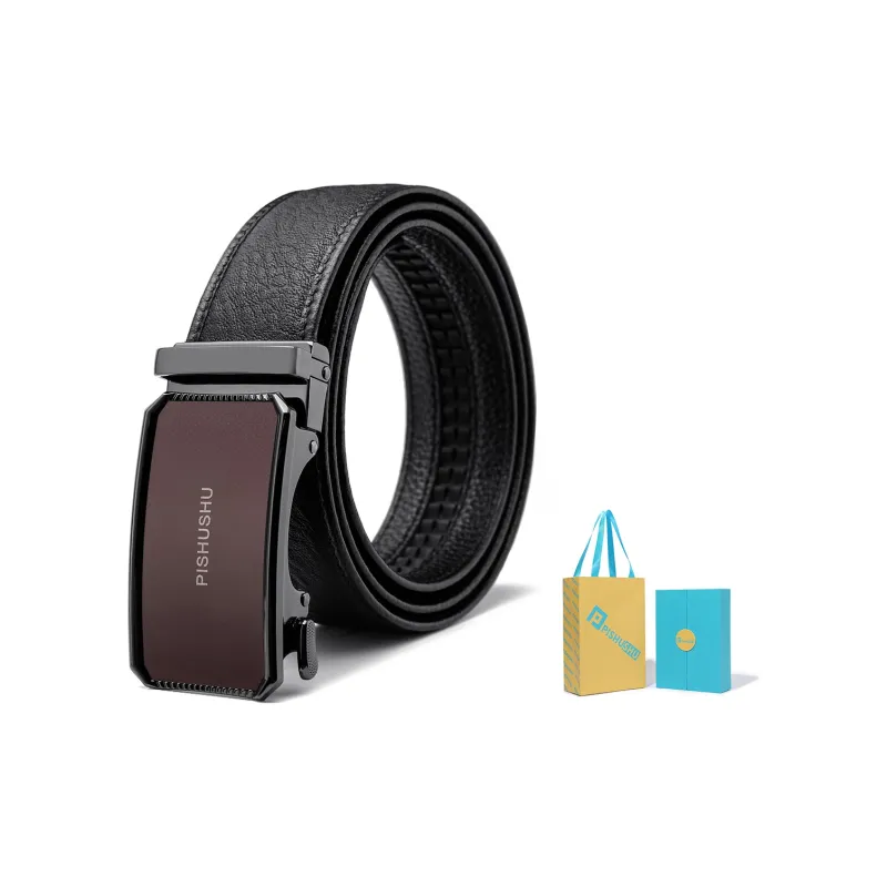 PISHUSHU Leather Belts Men-18