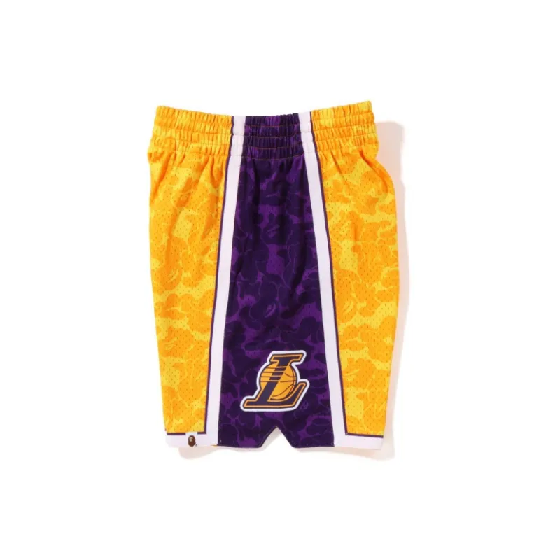 A BATHING APE Bape X Mitchell & Ness Basketball Shorts Fan Edition Men's-2