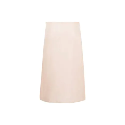 PRADA Casual Long Skirts Women's Light Pink