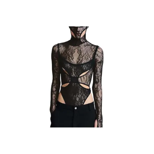 DION LEE Bodysuits Women's Black