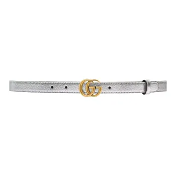 GUCCI Leather Leather Belts Women's Width: 2cm