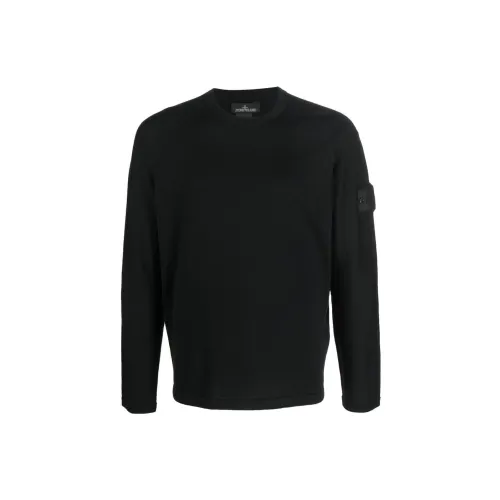 STONE ISLAND SHADOW PROJECT Series Cashmere Sweaters Men Black