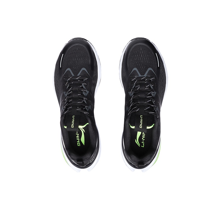 LINING Cloud 5 V2 Running Shoes Men Low-Top Black US M 9