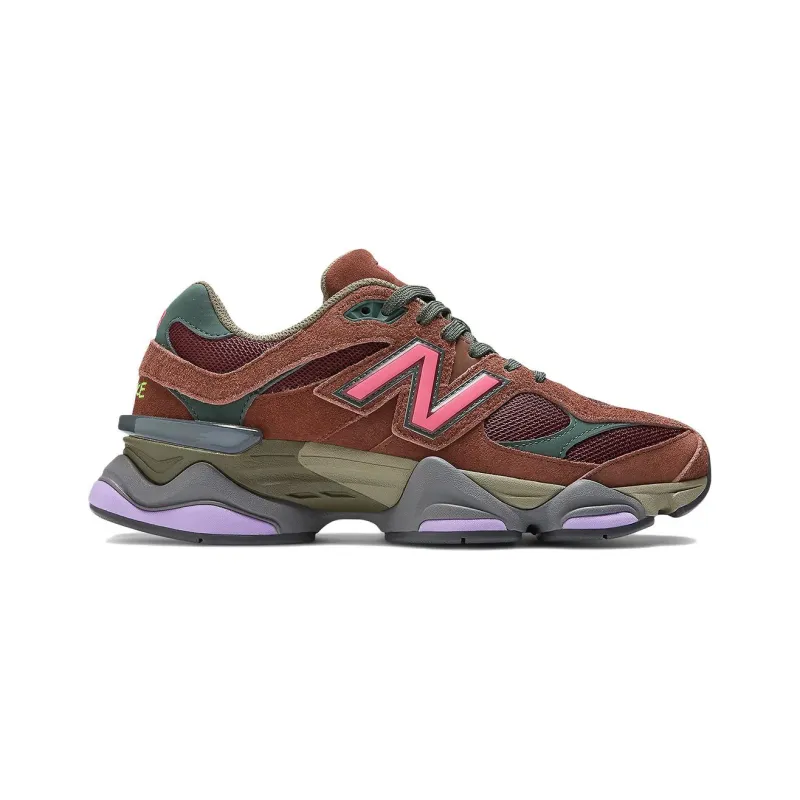 New Balance 9060 Rich Oak Burgundy-1