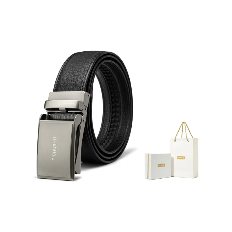 PISHUSHU Leather Belts Men-8