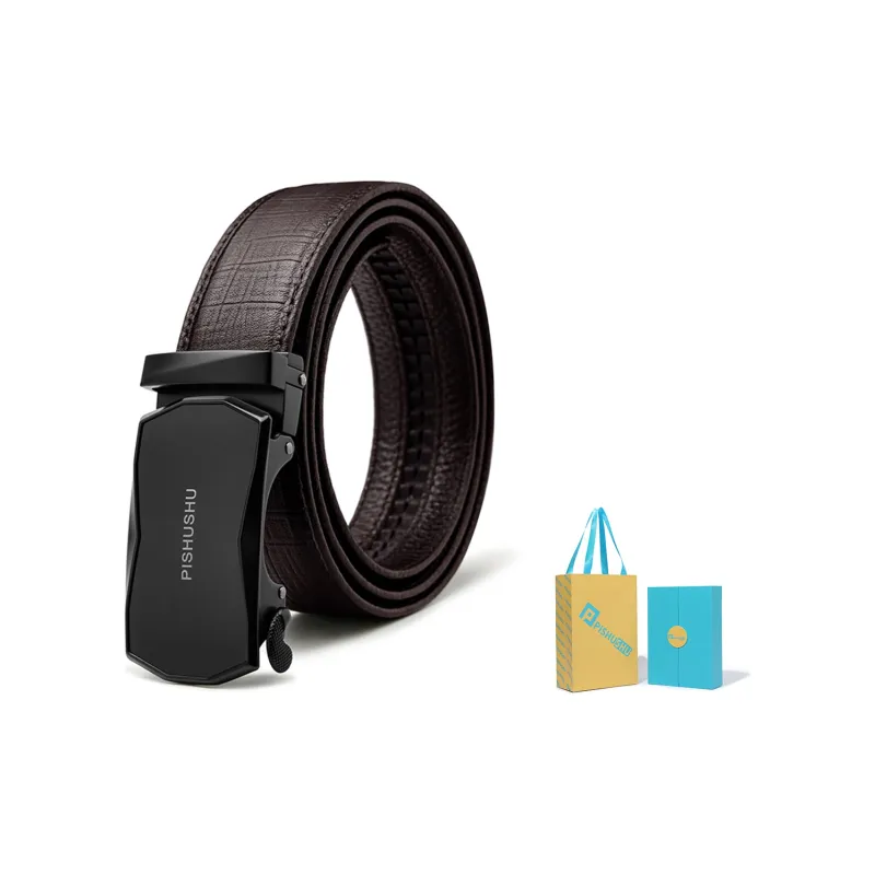 PISHUSHU Leather Belts Men-22