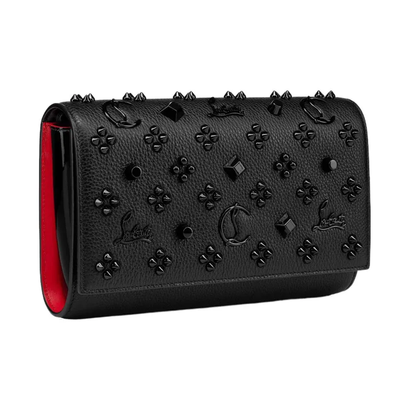 Christian Louboutin Paloma Foldover Top Clutch Bag-1