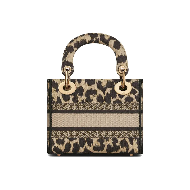 DIOR Lady D-Lite Embroidery Daisie Bag Shoulder Bag Crossbody Bag Handbag Mini Women's Multicolor/Beige-2