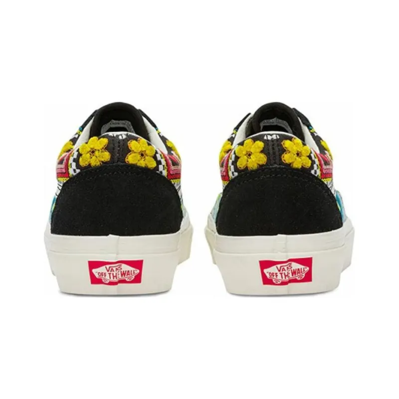 Vans Old Skool 36 Dx Blackwhiteyellow-4