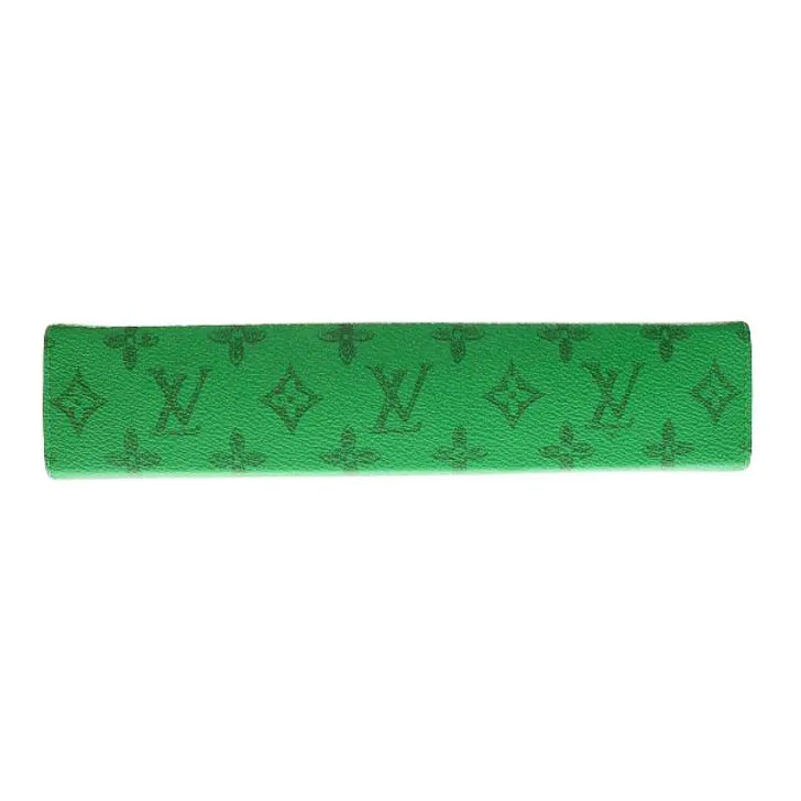 LOUIS VUITTON Pochette Voyage Mm Green Vintage-4