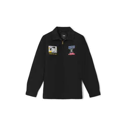 Vans X One Piece King Of Thieves Co-Branded Collection Jackets Unisex Black