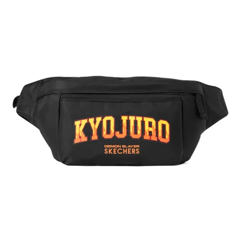 Skechers Demon Slayer: Kimetsu No Yaiba Collaboration Fabric Fanny Pack Regular Unisex Black