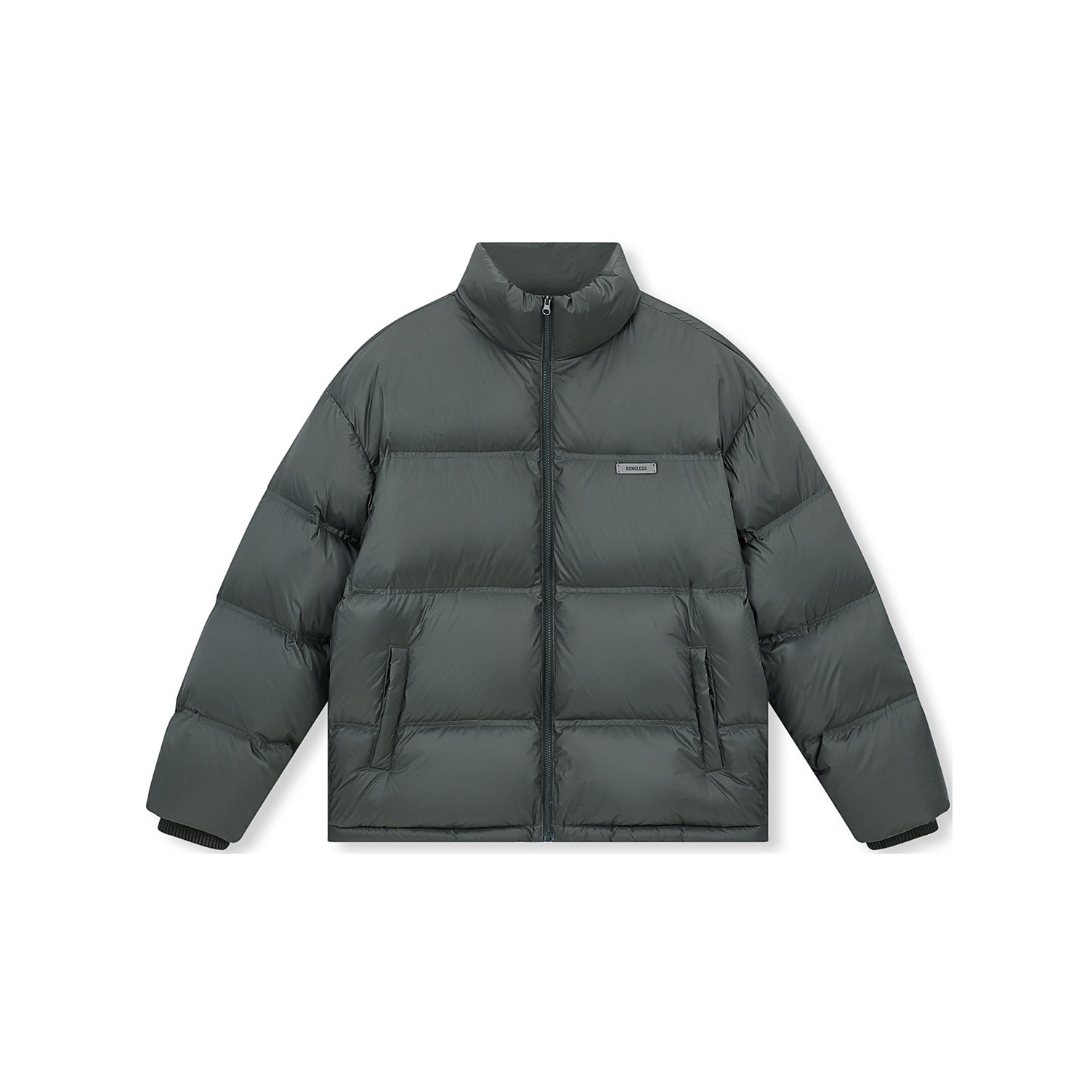 BONELESS Down Jackets Unisex Black (Cropped) M - POIZON