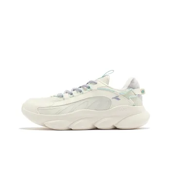 361° Cushioning Lightweight Low Top Running Shoes Women's White Purple
