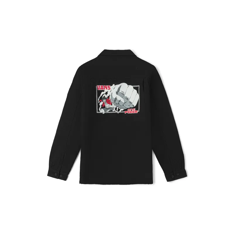 Vans X One Piece King Of Thieves Co Branded Collection Jackets Unisex Black-1