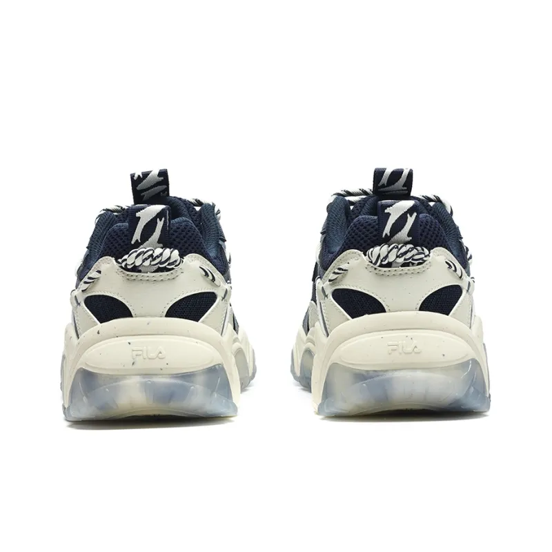 FILA Fluid 4 Sneakers 'Blue White' Women's-3