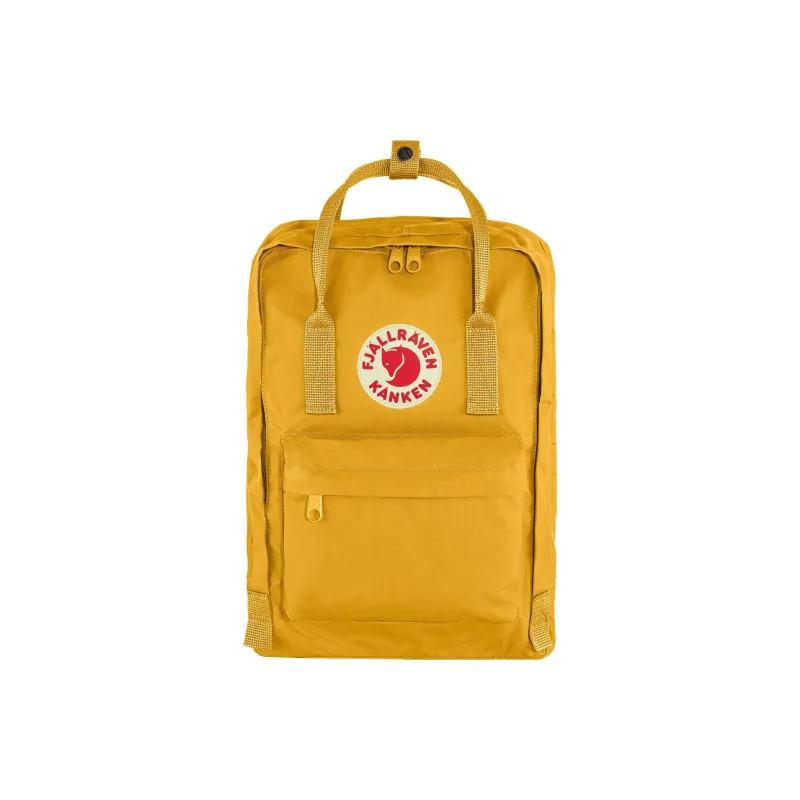Fjallraven Kanken Vinylon F Backpack Laptop Bags Regular Unisex Ochre-0