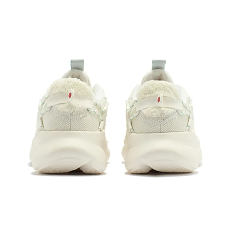 361° Cushioned Slip Resistant Lightweight Low Top Running Shoes Women's White Cyan-2