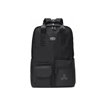 KONADCT Oxford Travel Computer Backpack Large Size Unisex Black
