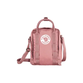 Fjallraven Kanken Polyester Portable Crossbody Bag Shoulder Bag Regular Unisex Light Pink