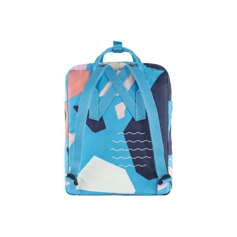 Fjallraven Kanken Recyclable Polyester Cotton Laptop Backpack Regular Unisex Dusty Blue-3