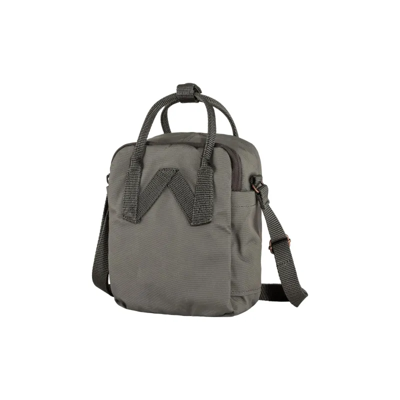 Fjallraven Kanken Fabric Portable Crossbody Bag, Shoulder Bag Regular Unisex Charcoal Gray-2