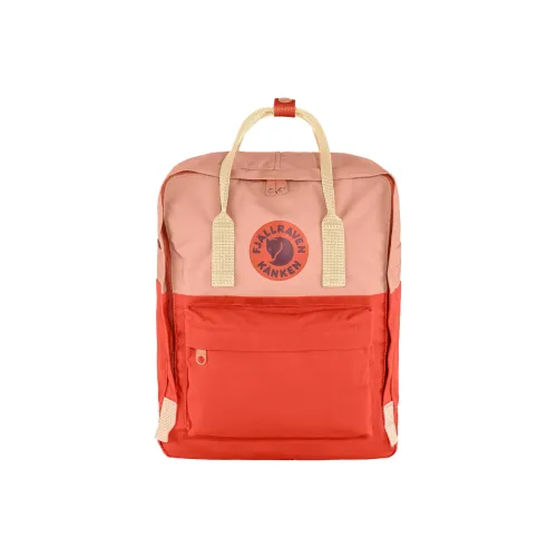 Fjallraven Kanken Backpacks Daylily Red/Cottonwood