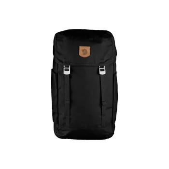 Fjallraven Recyclable Polyester Cotton Travel Bags Hiking Bag Backpack Regular Unisex Black