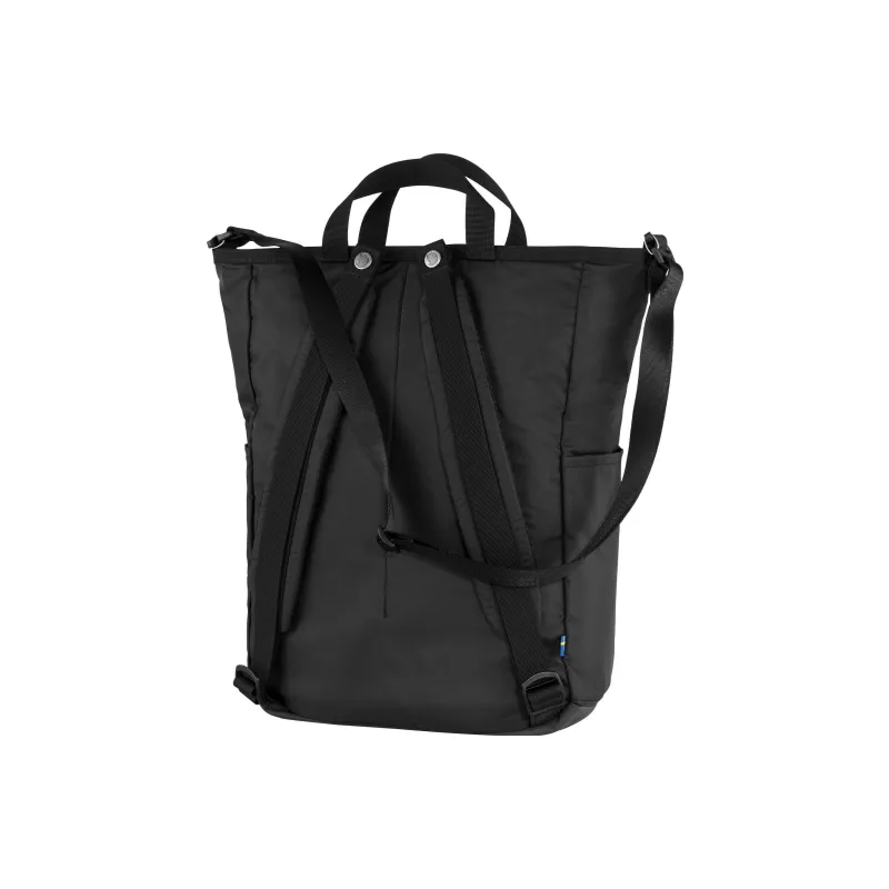 Fjallraven Kanken Recycled Nylon Sports Bag, Backpack, Shoulder Bag, Crossbody Bag, Handbag Unisex Black-3
