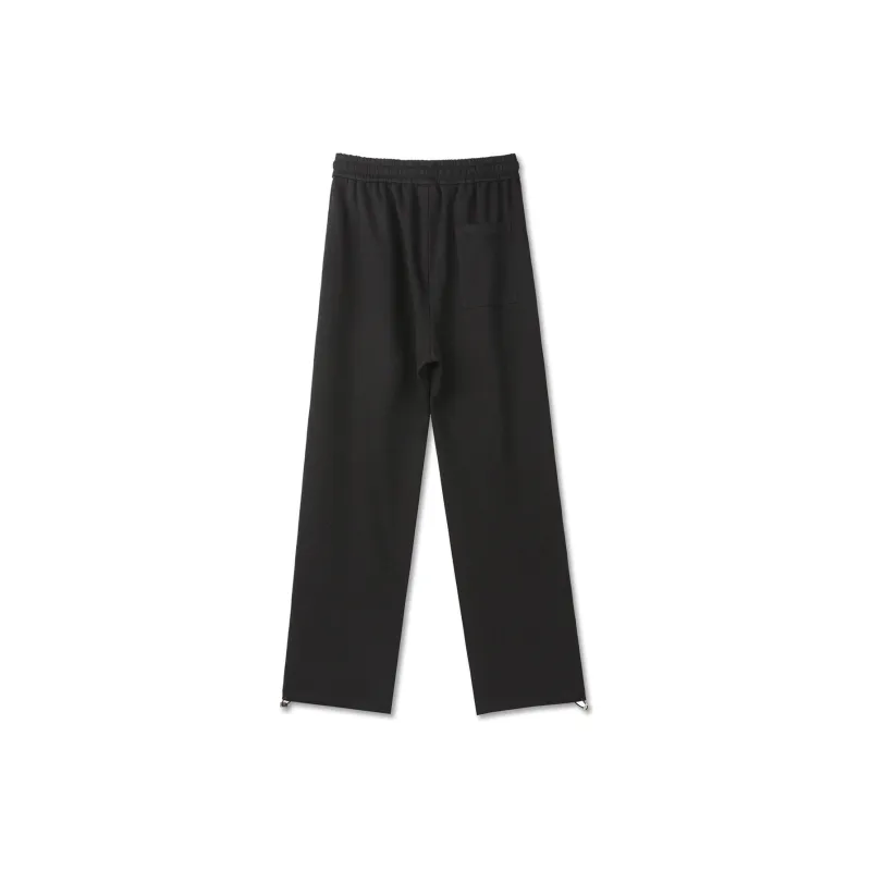 POINTLIMIT Straight Thickened And Fleece Lined Casual Pants Unisex-1