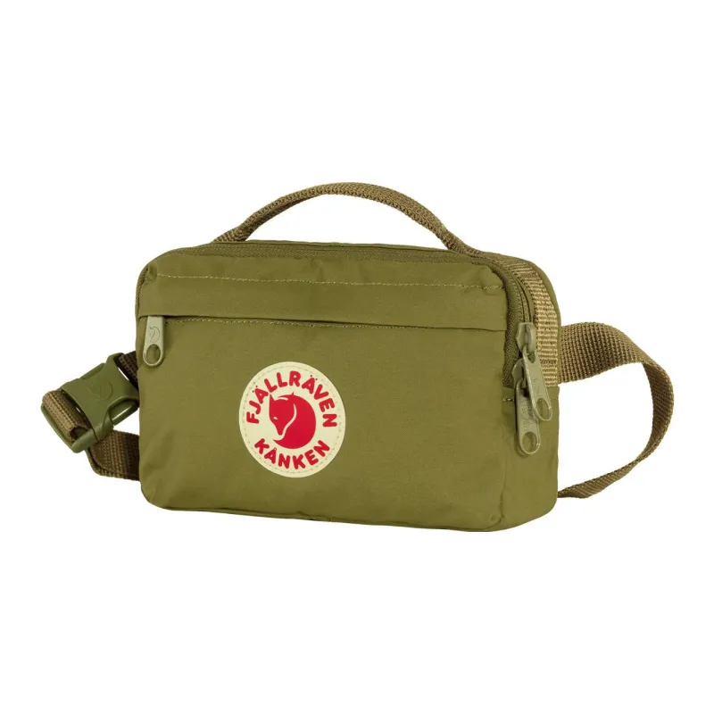Fjallraven Kanken Nylon Handbag, Shoulder Bag, Crossbody Bag, Fanny Pack Regular Unisex Olive Green-1