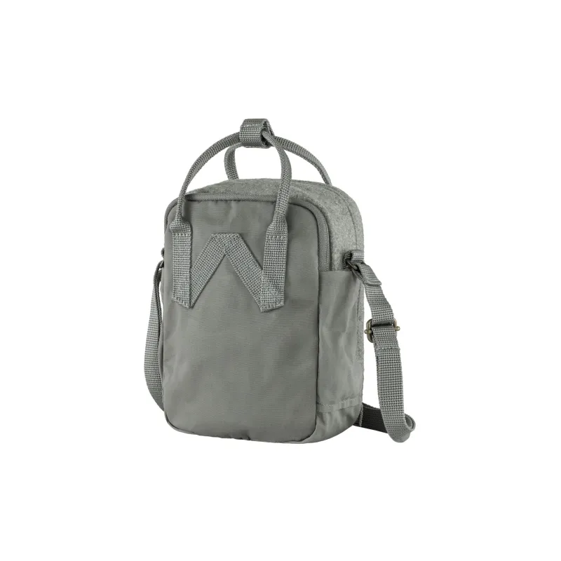Fjallraven Kanken Cotton Portable Crossbody Bag, Shoulder Bag Regular Unisex Granite Gray-2