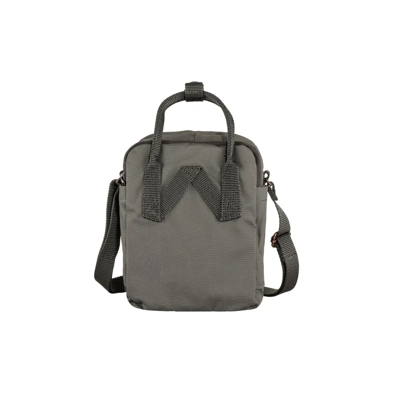 Fjallraven Kanken Fabric Portable Crossbody Bag, Shoulder Bag Regular Unisex Charcoal Gray-3