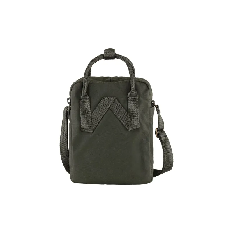 Fjallraven Nylon Storage Bag, Portable Crossbody Bag, Shoulder Bag Regular Unisex Forest Gray-2