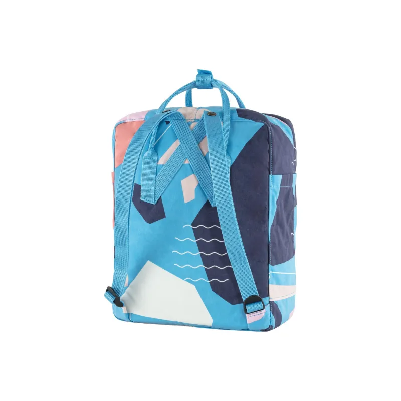 Fjallraven Kanken Recyclable Polyester Cotton Laptop Backpack Regular Unisex Dusty Blue-2