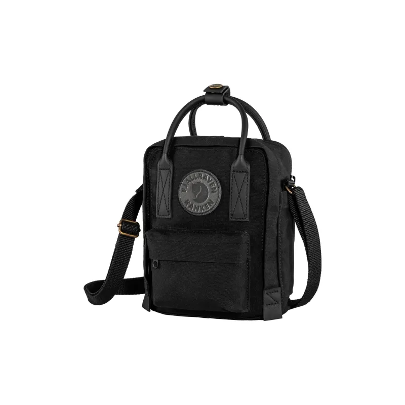 Fjallraven Kanken Polyester Portable Crossbody Bag, Shoulder Bag Small Size Unisex Black-1