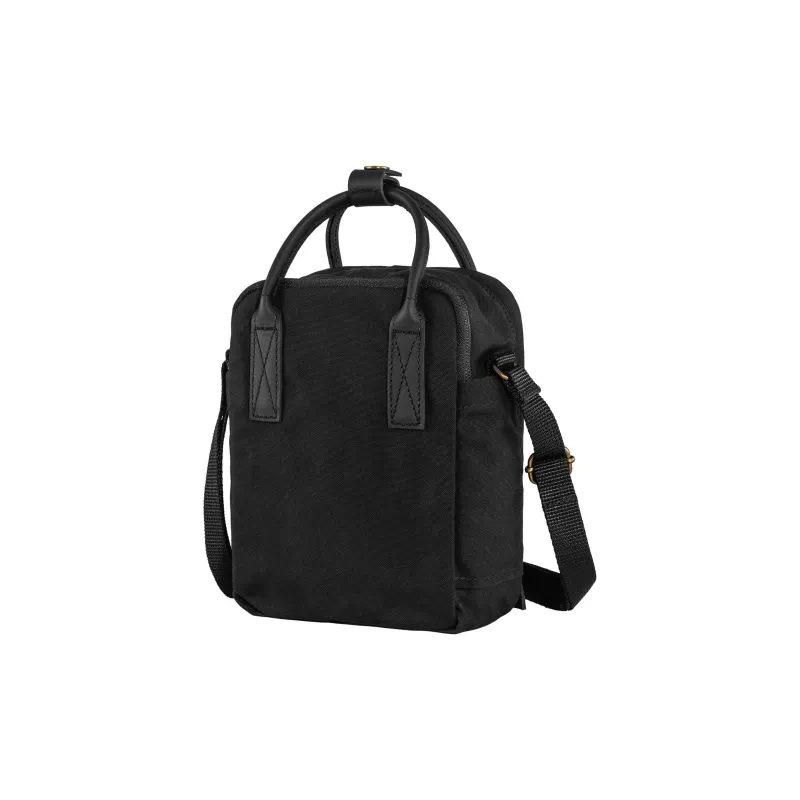 Fjallraven Kanken Polyester Portable Crossbody Bag, Shoulder Bag Small Size Unisex Black-3