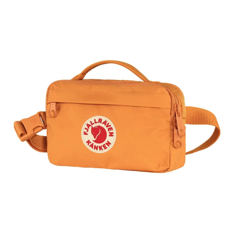 Fjallraven Kanken Nylon Shoulder Bag Crossbody Bag Fanny Pack Unisex Spicy Orange-1