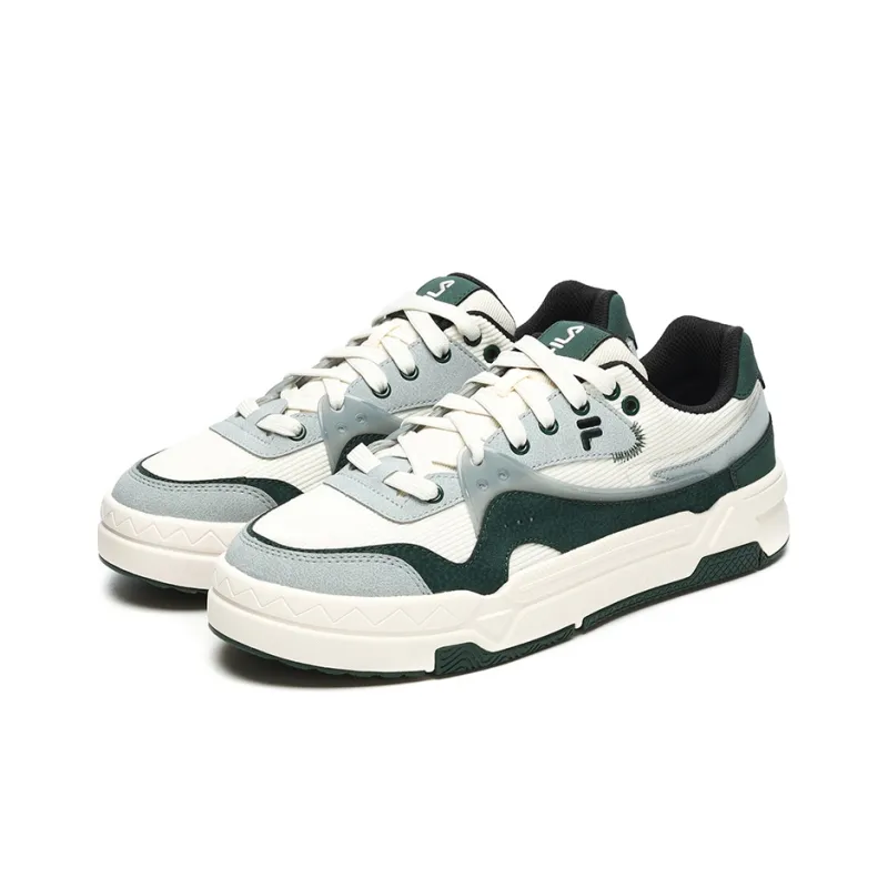 FILA FUSION Bank Skate Shoes 'White Green'-1