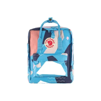 Fjallraven Kanken Recyclable Polyester Cotton Laptop Backpack Regular Unisex Dusty Blue