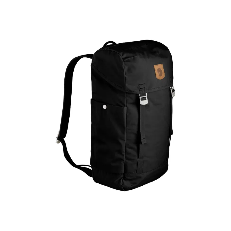 Fjallraven Recyclable Polyester Cotton Travel Bags Hiking Bag Backpack Regular Unisex Black-1