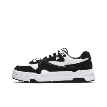 FILA FUSION Bank Skate Shoes 'Black White' Women's