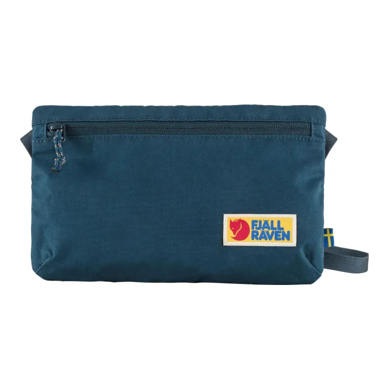 Fjallraven Recycled Polyester Fanny Pack, Crossbody Bag, Shoulder Bag Regular Unisex Dark Blue-0