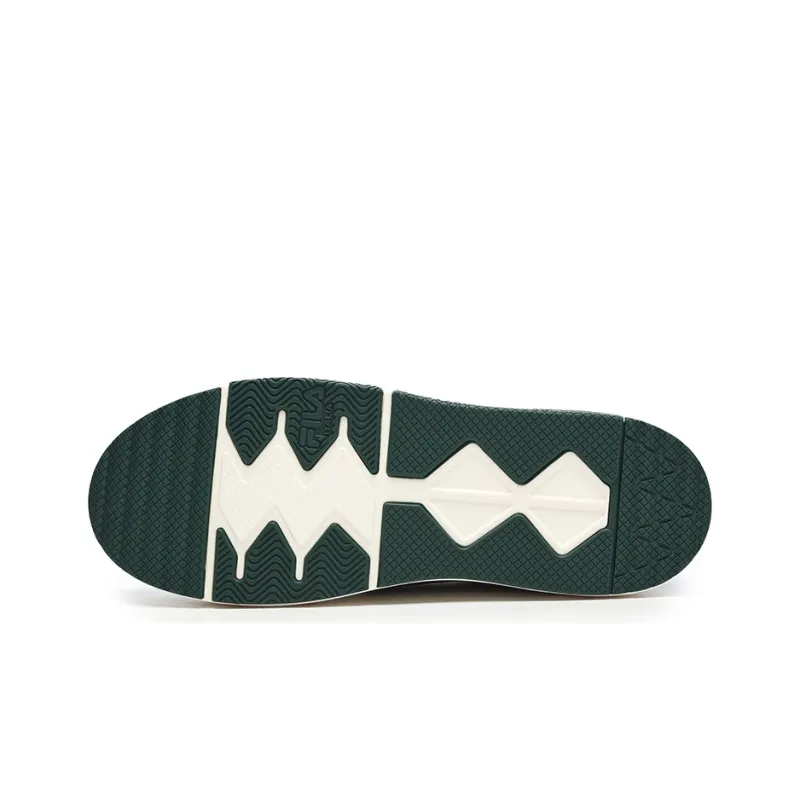 FILA FUSION Bank Skate Shoes 'White Green'-4
