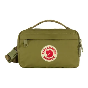 Fjallraven Kanken Nylon Handbag, Shoulder Bag, Crossbody Bag, Fanny Pack Regular Unisex Olive Green