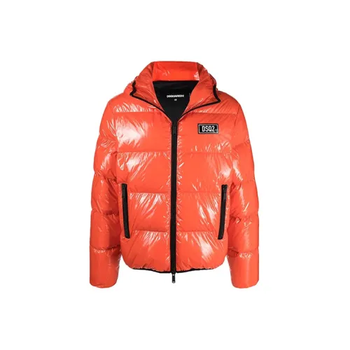 DSQUARED 2 Down Jackets Men Orange